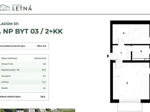 Prodej bytu 2+kk, Karlovy Vary, 57 m2