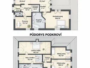 Prodej rodinného domu, Dolní Břežany, 270 m2