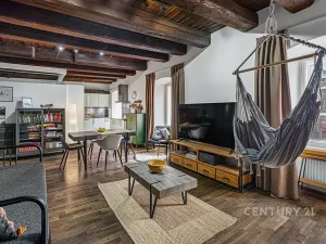 Prodej atypického bytu, Praha - Troja, Povltavská, 86 m2
