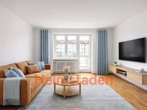Pronájem bytu 2+1, Karviná - Nové Město, nám. Budovatelů, 69 m2