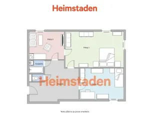 Pronájem bytu 3+kk, Ostrava - Poruba, Hlavní třída, 97 m2