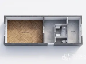 Prodej bytu 1+1, Nová Role, Husova, 35 m2
