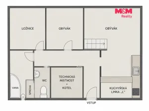 Prodej bytu 4+kk, Horní Lideč, 99 m2