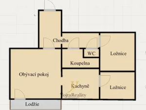 Pronájem bytu 3+1, Olomouc, Pionýrská, 60 m2