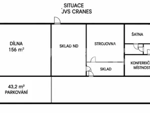 Pronájem kanceláře, Otrokovice, Napajedelská, 49 m2
