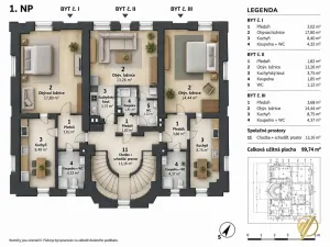Prodej činžovního domu, Mladá Boleslav, Tovačovského, 360 m2