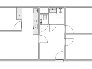 Pronájem bytu 4+kk, Praha - Horní Počernice, Pavlišovská, 70 m2