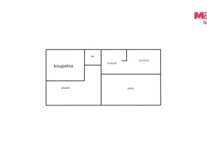 Prodej bytu 1+1, Obrnice, Mírová, 50 m2