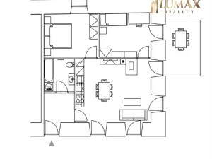 Pronájem bytu 3+kk, Nové Město nad Metují, Českých legií, 60 m2