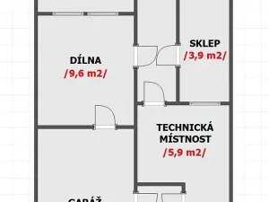 Prodej rodinného domu, Libochovice, Kosmonautů, 142 m2
