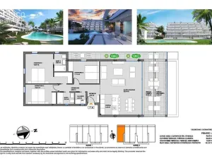 Prodej bytu 4+kk, Cartagena, Murcia, Španělsko, 151 m2