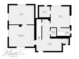 Prodej rodinného domu, Mníšek pod Brdy, Rymaně, 136 m2
