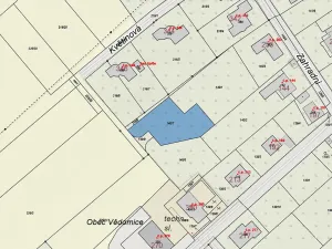 Prodej pozemku pro bydlení, Vědomice, 1002 m2