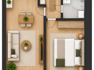 Prodej bytu 2+kk, Praha, Jaroslava Foglara, 42 m2