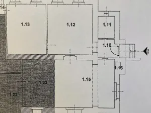 Pronájem kanceláře, Pardubice, generála Svobody, 104 m2
