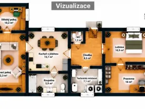 Prodej rodinného domu, Chrast, Čeperka, 90 m2
