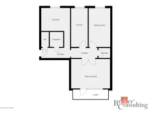 Prodej bytu 3+1, Dobřany, Loudů, 70 m2