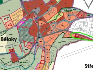 Prodej pozemku pro bydlení, Středokluky, Nad Běloky, 1189 m2