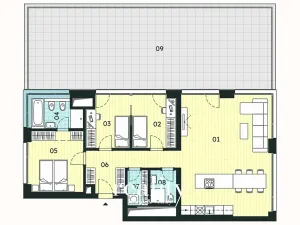 Prodej bytu 4+kk, Znojmo, 98 m2