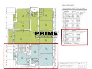 Pronájem bytu 2+1, Praha - Nové Město, Záhořanského, 124 m2