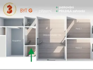 Prodej bytu 3+kk, Svatobořice-Mistřín, Hlavní, 66 m2