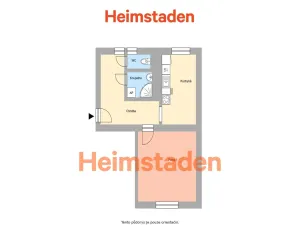 Pronájem bytu 1+1, Havířov - Město, Československé armády, 42 m2