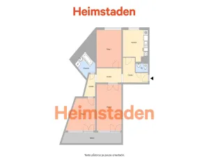 Pronájem bytu 3+1, Frýdek-Místek - Místek, Československé armády, 83 m2