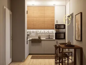 Pronájem bytu 2+kk, Praha - Smíchov, Grafická, 35 m2