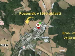 Prodej pole, Kuřim, 6916 m2