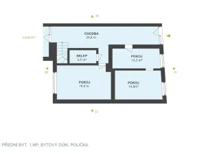 Prodej rodinného domu, Polička, Družstevní, 162 m2