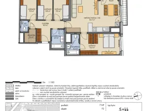 Prodej bytu 5+kk, Praha, Bartůňkova, 106 m2