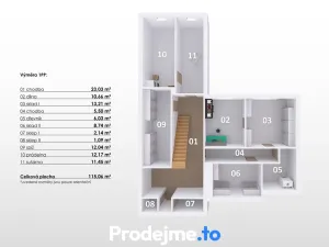 Prodej rodinného domu, Suchohrdly, Školní, 144 m2