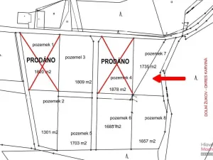 Prodej pozemku pro bydlení, Český Těšín - Dolní Žukov, Rakovec, 1735 m2