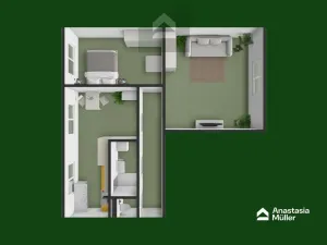 Pronájem bytu 2+1, Plzeň, Rychtaříkova, 78 m2