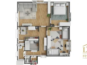 Prodej bytu 3+1, Hrušovany nad Jevišovkou, Na Vršku, 86 m2