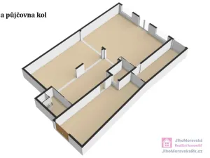 Prodej obchodního prostoru, Březí, Hlavní, 639 m2