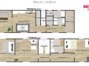 Prodej rodinného domu, Opočnice, 151 m2