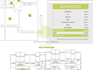 Pronájem bytu 2+kk, Olomouc, Janského, 59 m2