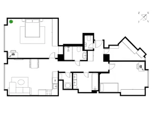 Prodej bytu 3+kk, Praha - Podolí, Na dolinách, 94 m2