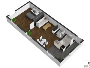 Pronájem bytu 2+kk, Vidnava, Fojtství, 58 m2