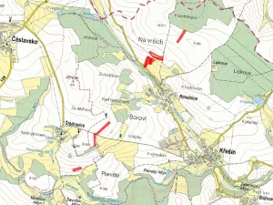 Prodej pole, Křešín, 24814 m2