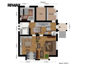 Prodej vily, Slaný, Máchova, 352 m2