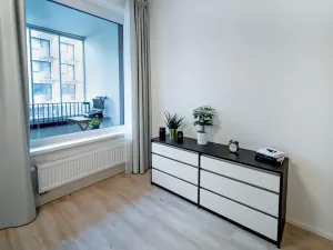 Pronájem bytu 1+kk, Praha - Hlubočepy, Vítové, 43 m2