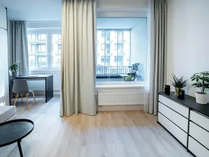 Pronájem bytu 1+kk, Praha - Hlubočepy, Vítové, 43 m2