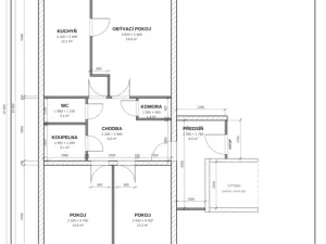 Prodej bytu 3+1, Praha - Řepy, Zrzavého, 83 m2