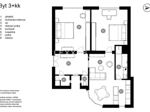 Prodej bytu 3+kk, Praha - Dejvice, Buzulucká, 96 m2