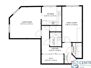 Pronájem bytu 2+1, Jablonec nad Nisou - Proseč nad Nisou, Široká, 62 m2