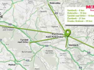 Prodej pozemku pro bydlení, Rychnov nad Kněžnou, 552 m2