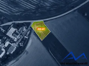 Prodej pozemku pro bydlení, Choryně, 900 m2
