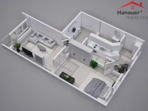 Prodej bytu 2+1, Teplice, Fráni Šrámka, 72 m2